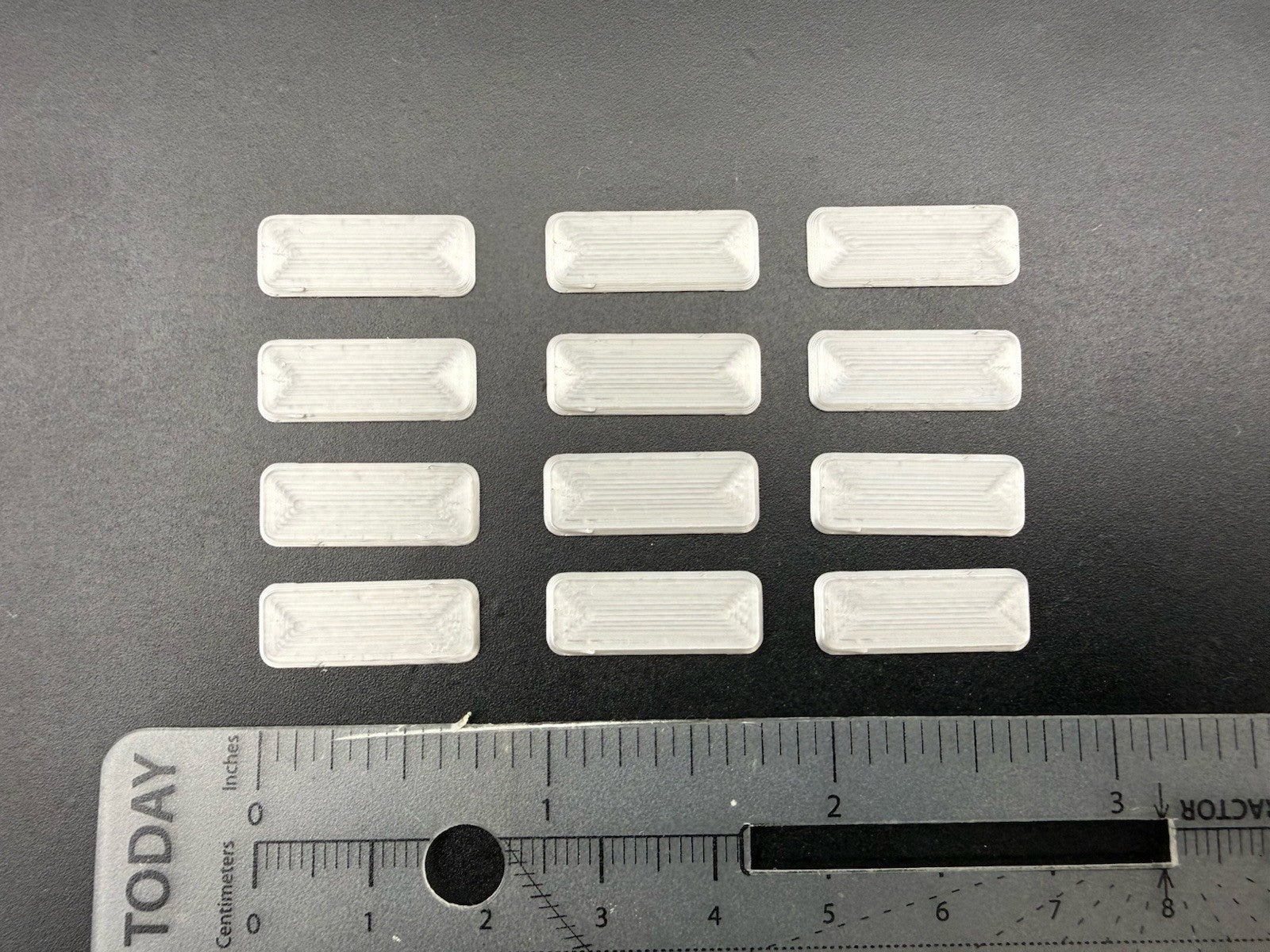 12 Pack 1/24 25 Rectangular Scene Lights For Fire Trucks Ambulances4