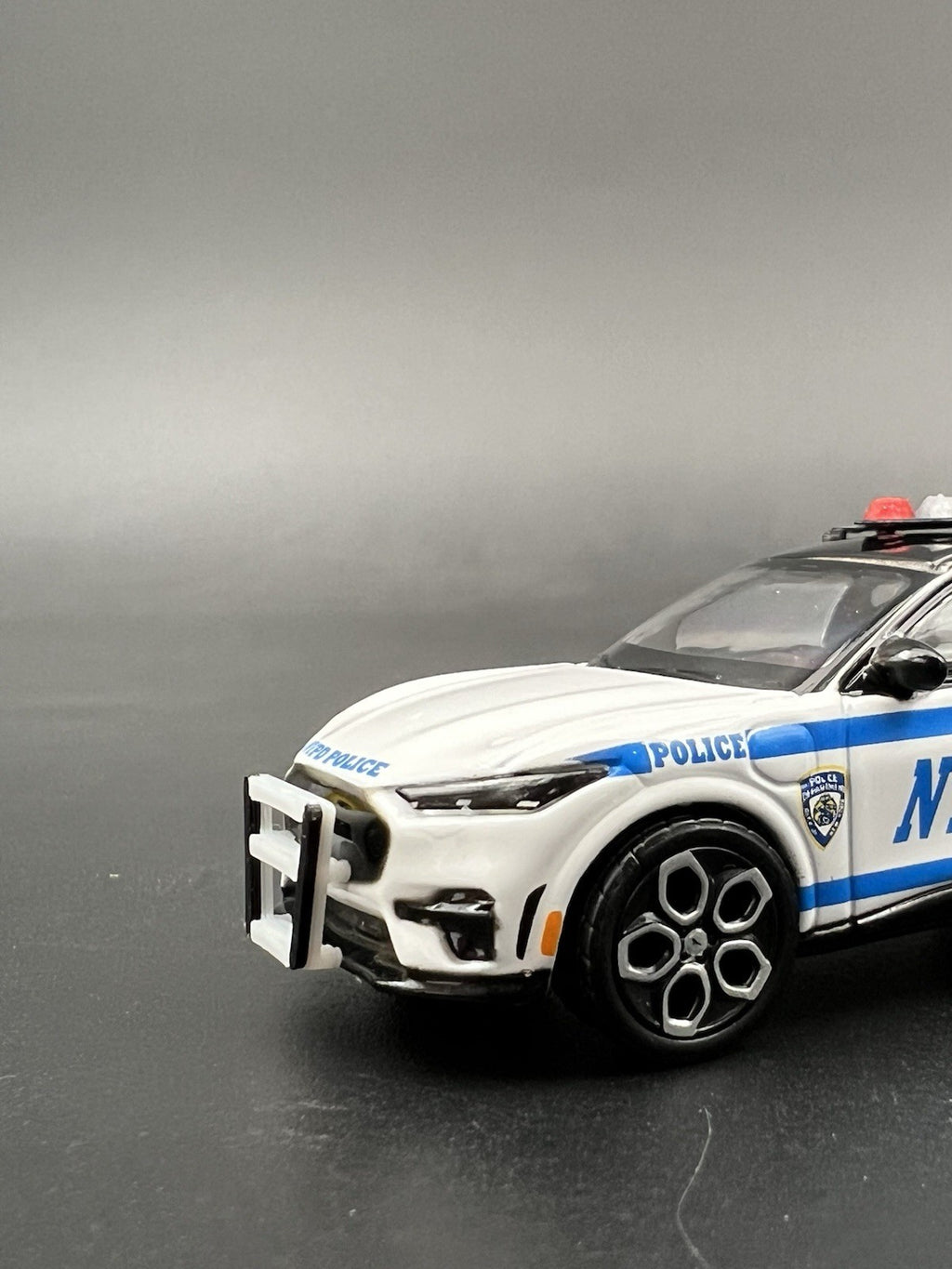 2 Pack 1/64 NYPD Style Push Bumper New York Police Sheriff Highway Patrol3