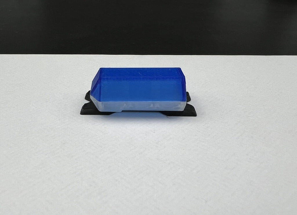 1/18 Scale Blue Half Code 3 MX7000 Lightbar W/ Internal Lens Police Sheriff Fire3
