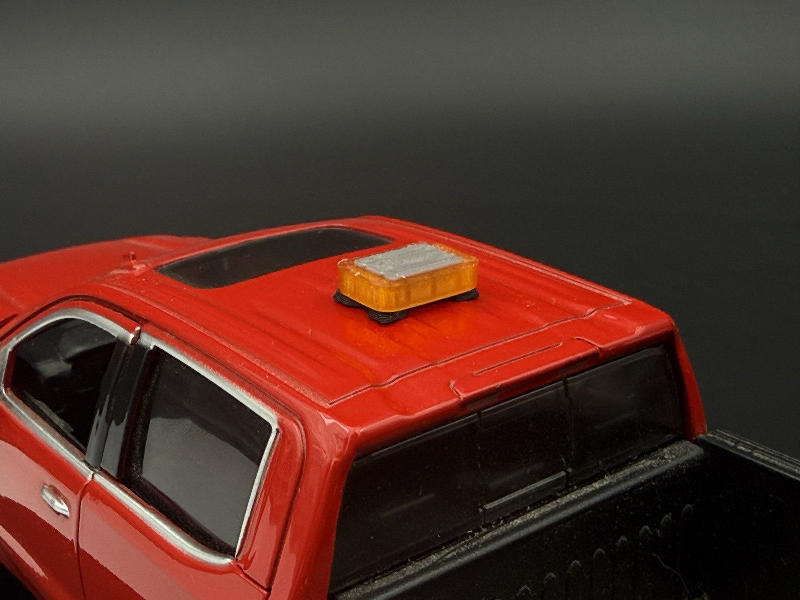 2-Pack 1/24 25 Scale Model Micro Whelen Edge Freedom Amber Lightbar 2408MICROA10