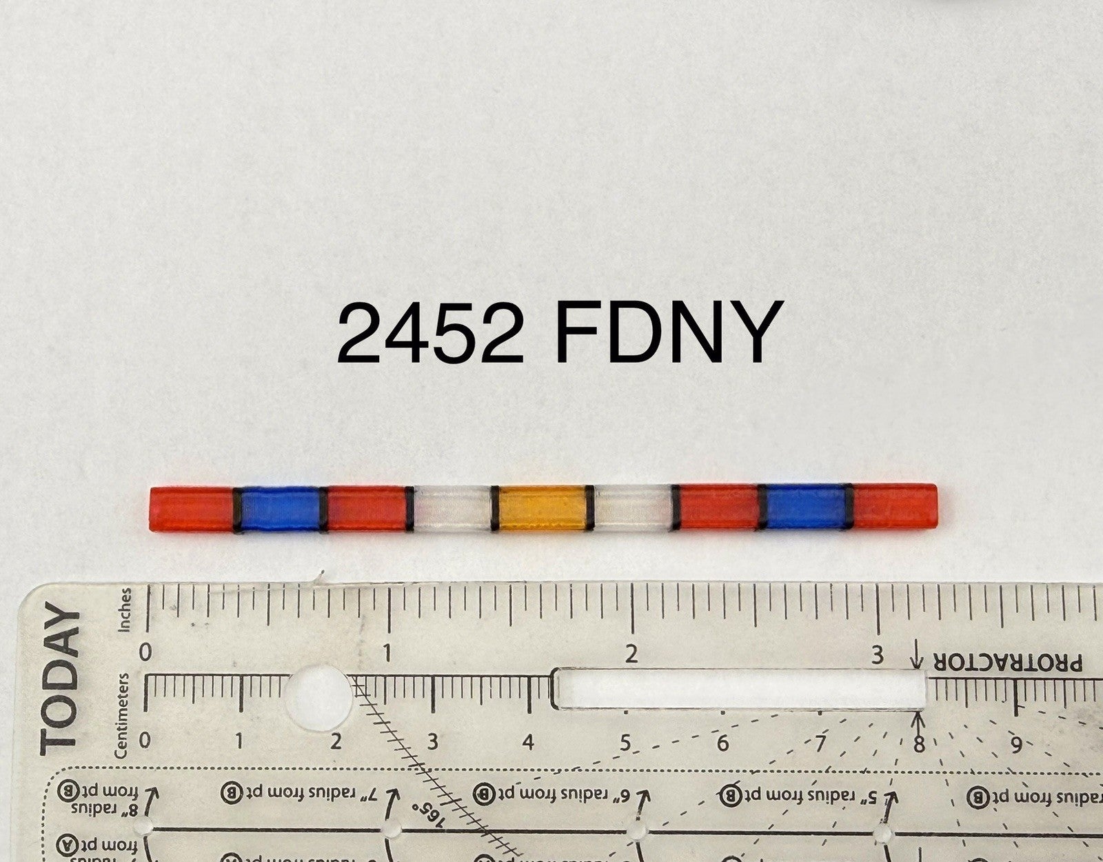 1/24 25 Scale Model FDNY Whelen 4500 Ambulance Warning Lights EMS Fire 24520