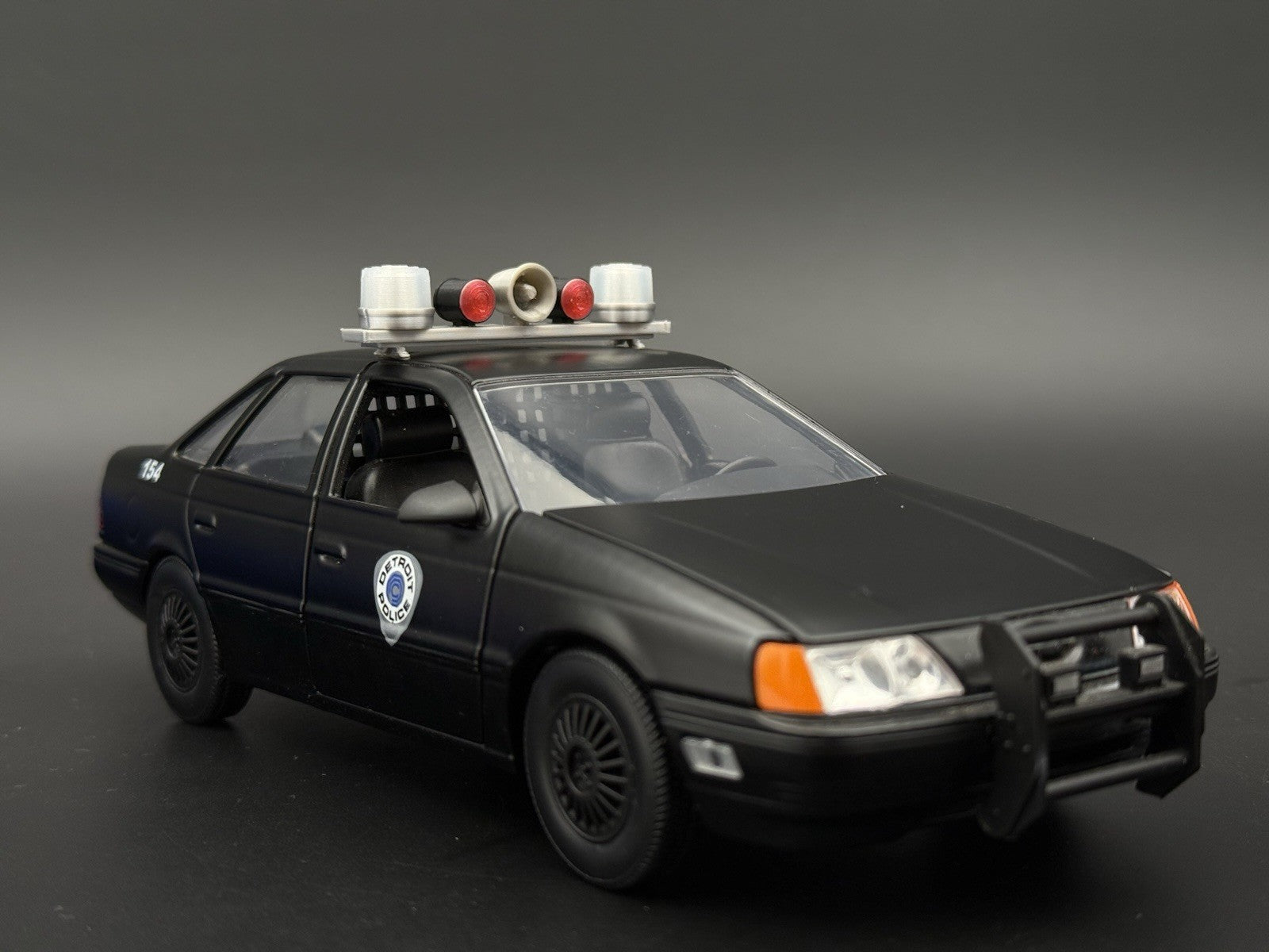 1/24 25 Scale Model Clear Mars Skybolt Beacon Lightbar Speaker Police 2433C7