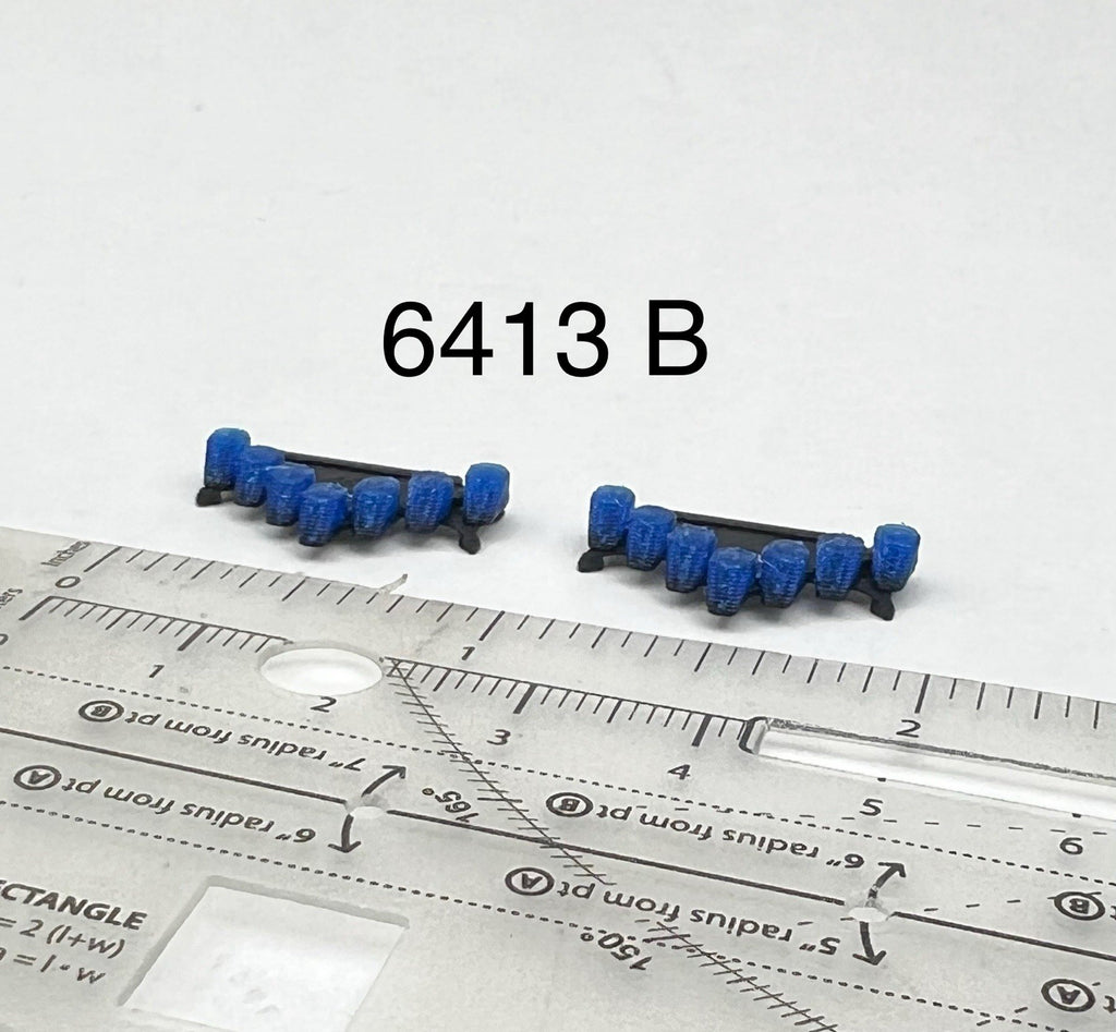 2 Pack 1/64 Blue Vector Vision Lightbar Police Sheriff Fire State Patrol0