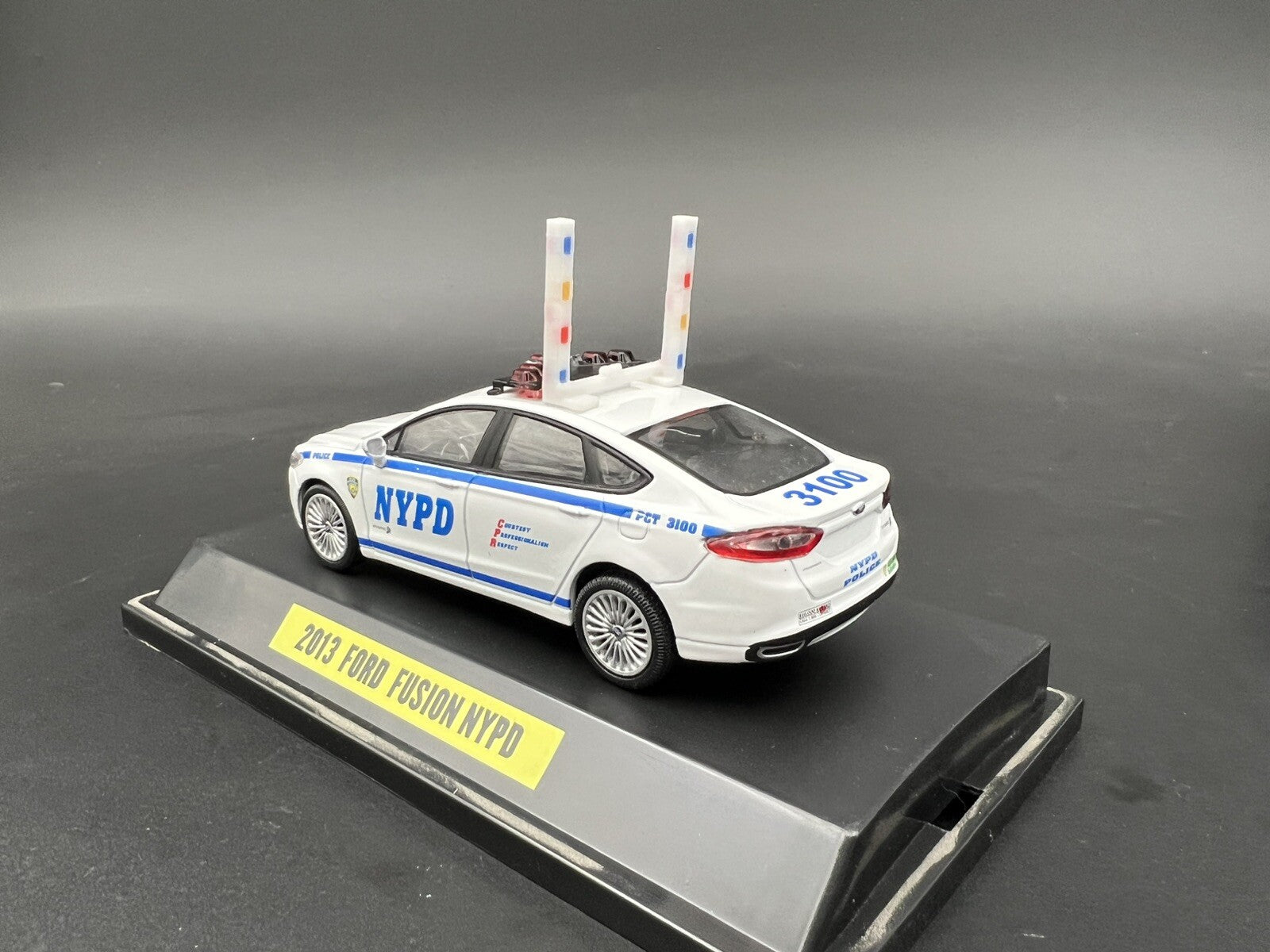 1/43 NYPD Highway Patrol Style High Riser Lightbar New York Police Sheriff7