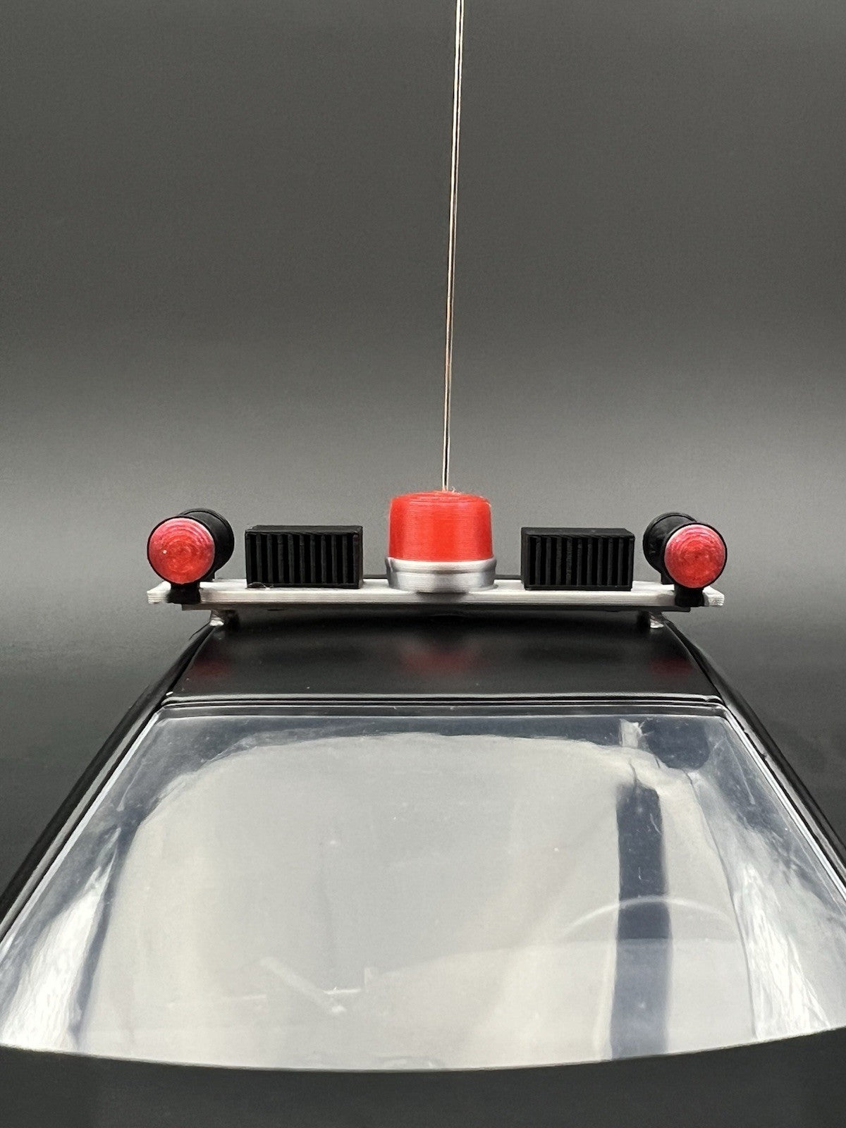 1/24 25 Dominion Lightbar Red Clear Ontario Provincial Police OPP Style Canada3