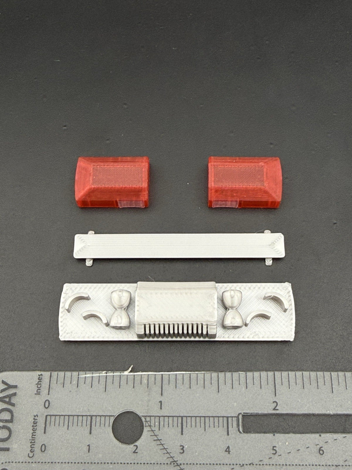1/24 1/25 Red Amber Flasher Smith Wesson 8780 8880 8980 Lightbar Police 2441R21