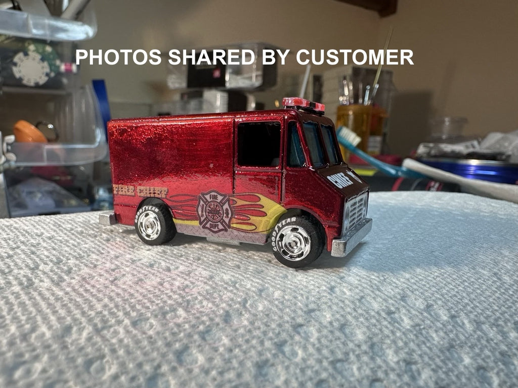 2-Pack 1/64 Whelen Edge Lightbar Red Fire EMS Police Sheriff Ambulance 6409R8
