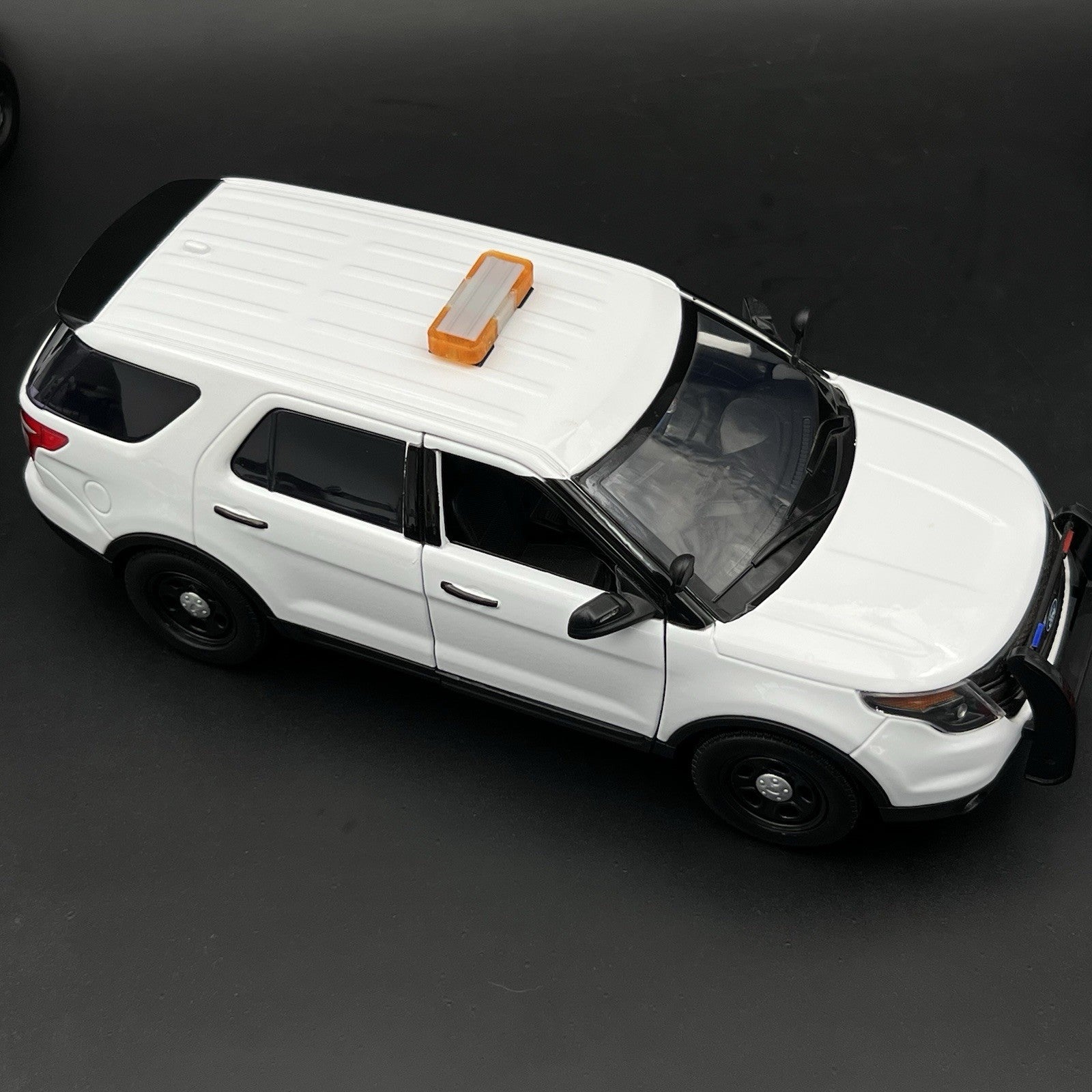 1/18 Mini Whelen Edge Lightbar Amber Clear Gray Top Cover8