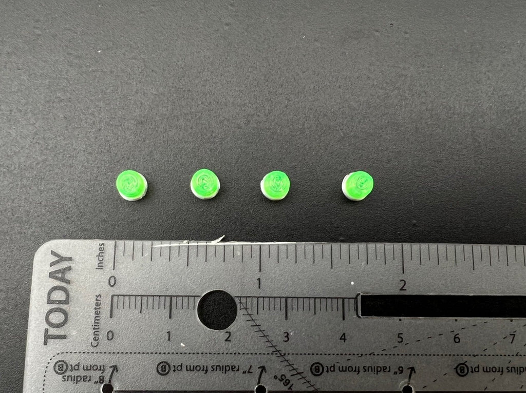 4 Pack 1/50 Green Vintage Beacon Lightbar TWH WSI First Gear Peterbilt Truck4