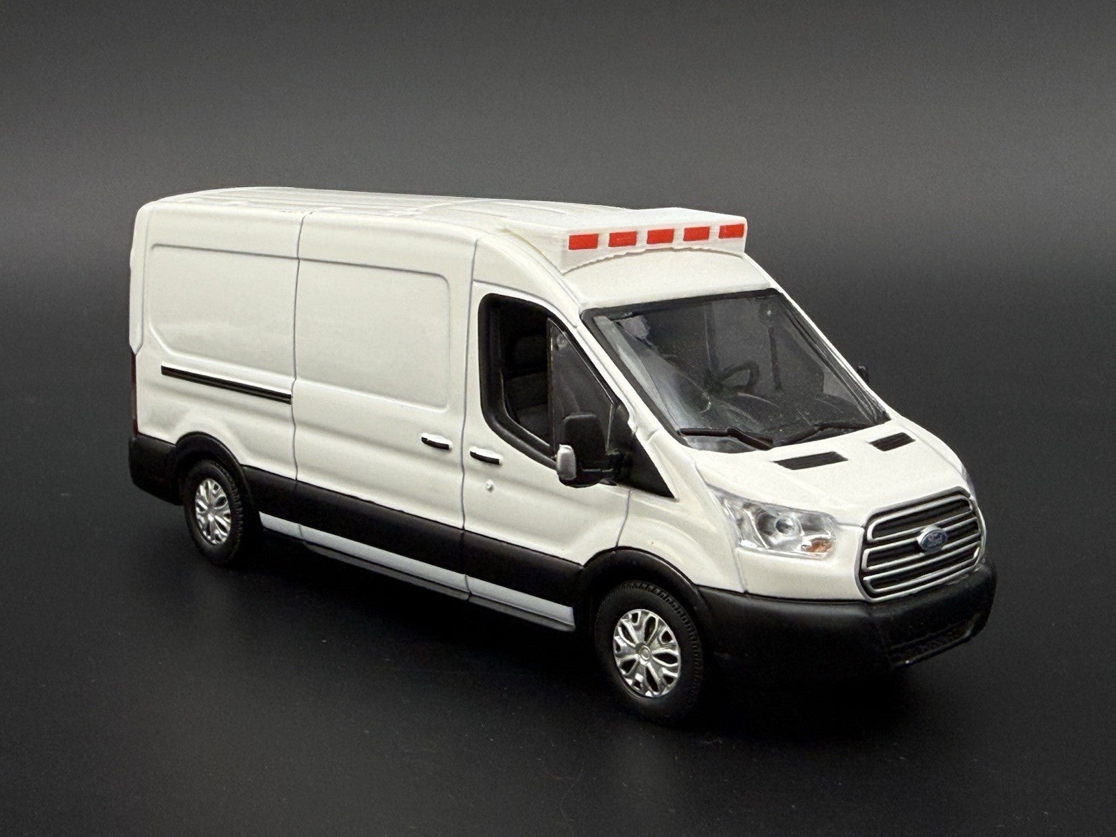 1/64 Scale Model Front Lightbar For Greenlight Ford Transit Van Ambulance 6453FR16