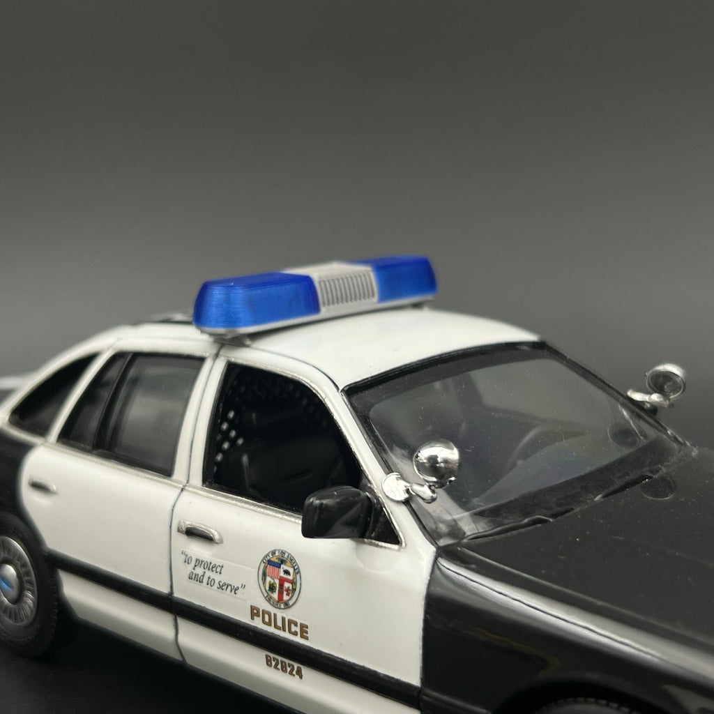 1/24 1/25 Blue Whelen 80H 90H 8000 Lightbar Police Sheriff Fire Highway Patrol18