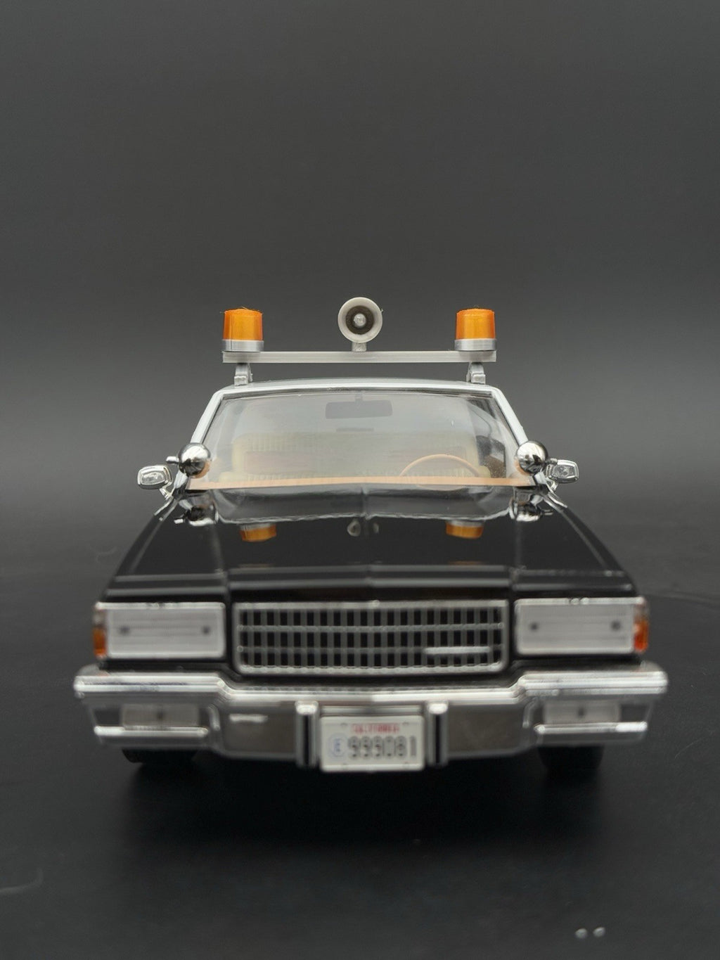 1/18 LED Ready Federal Amber Twin Beacon Ray Speaker Police Lightbar Visibar3