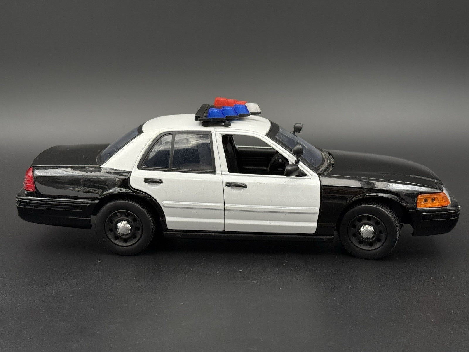 1/18 LED Ready Blue Red Federal Signal Vector Vision Lightbar Police Car BR29
