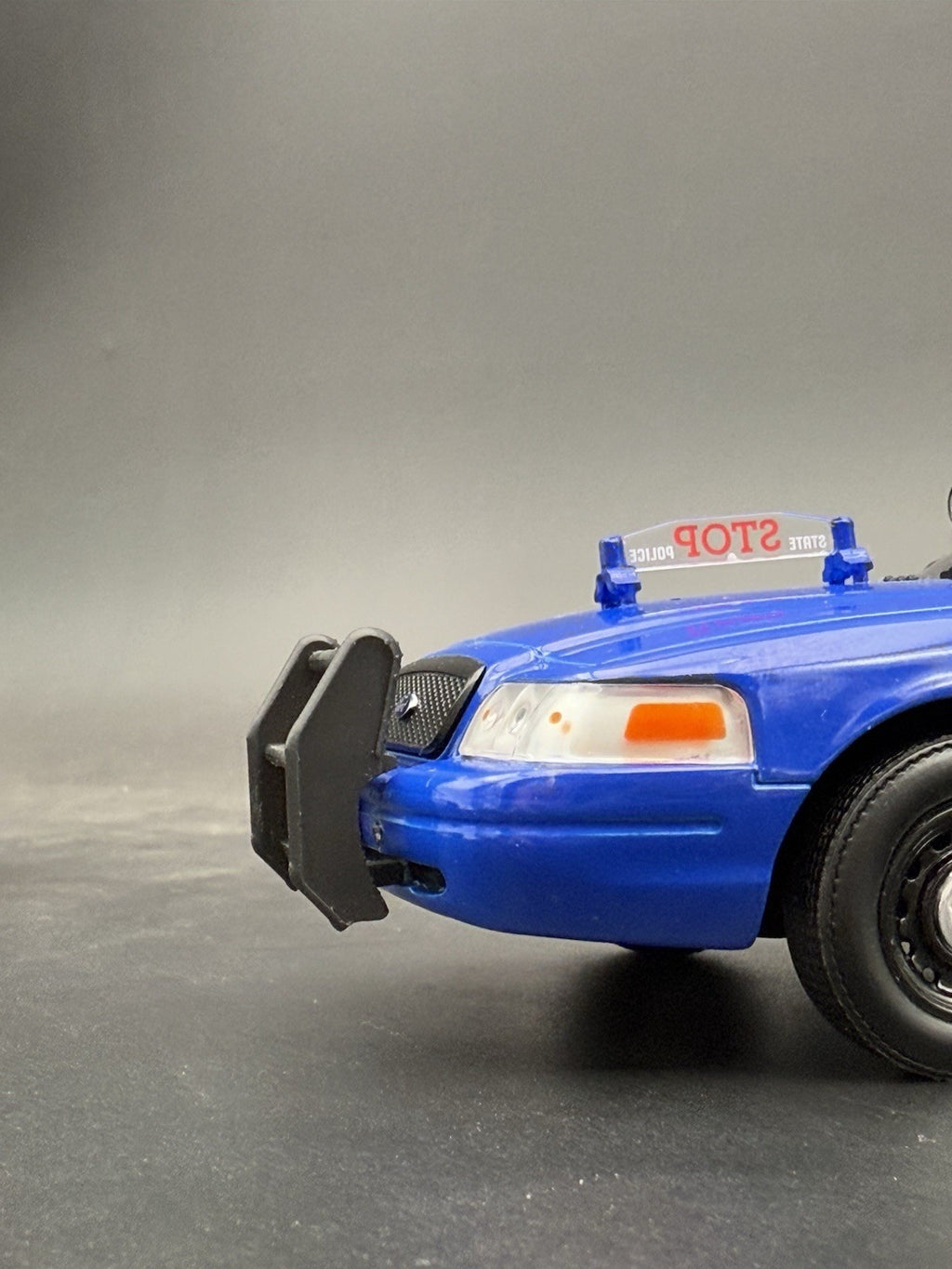 1/24 25 Go Rhino Push Bumper Pushbar For Motormax Greenlight Crown Vic Police9