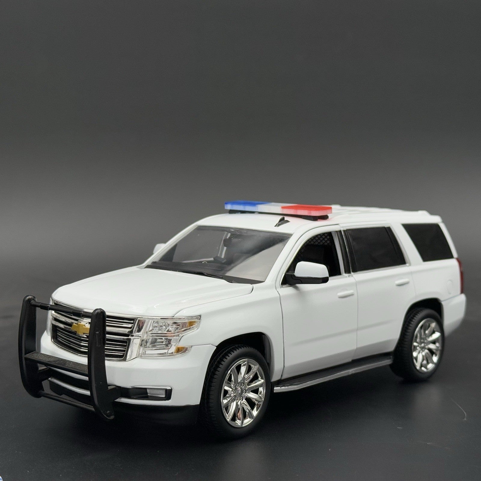 1/24 25 27 LED Compatible Tahoe Width XL Legend Lightbar Blue Clear Red Police4