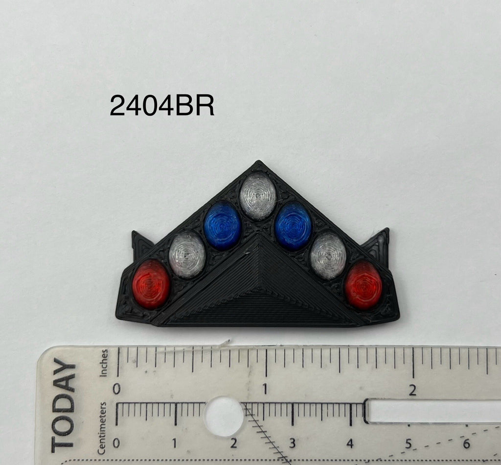 1/24 27 LED Ready LVMPD Blue Red Federal Signal Vision SLR Lightbar Police Car0