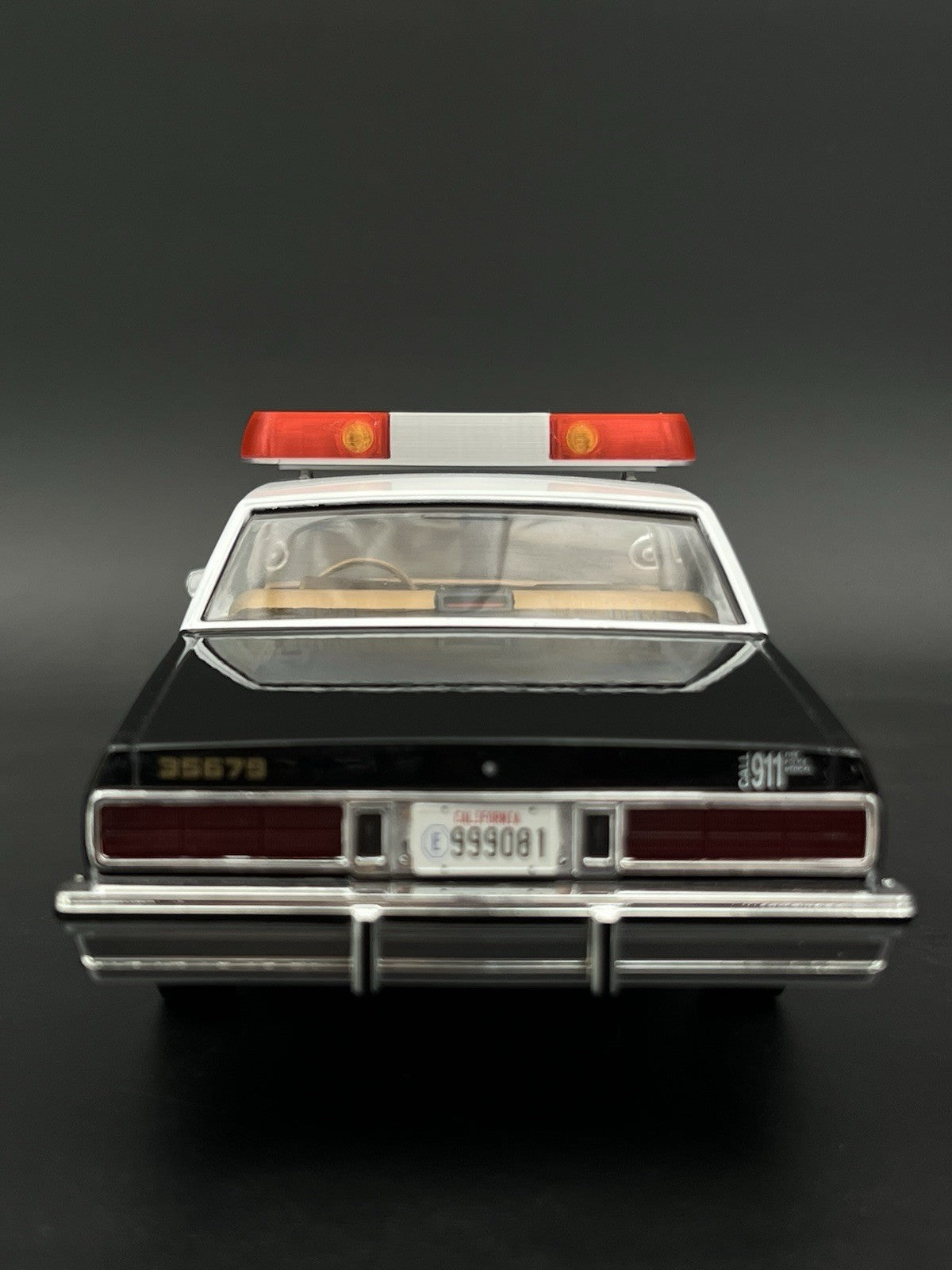 1/18 Extra Wide XL Red Whelen 80H 90H 8000 Lightbar Police Sheriff Fire2