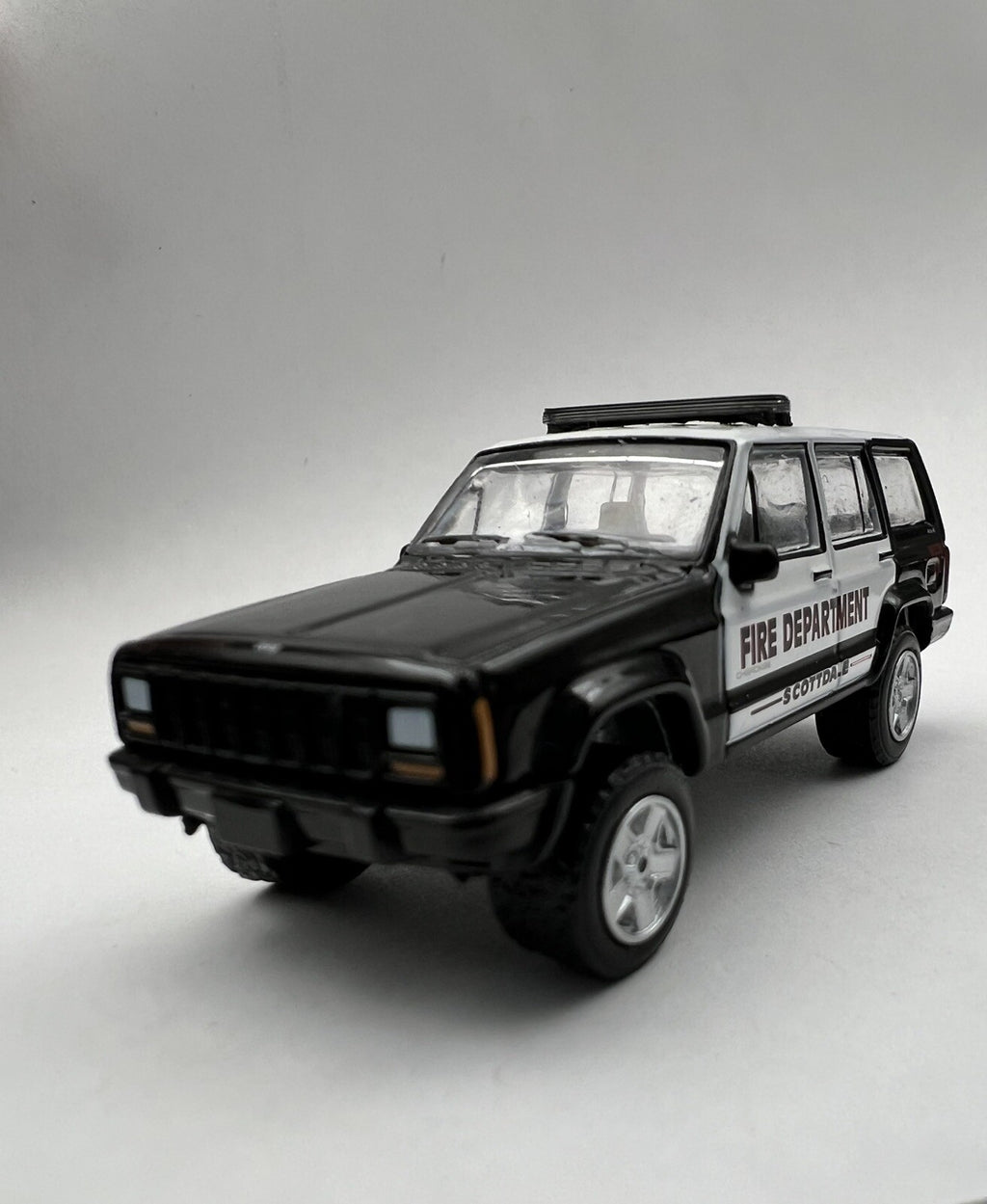 2 Pack 1/64 NForce Black Top Lightbar For Greenlight Police Fire Ambulance3