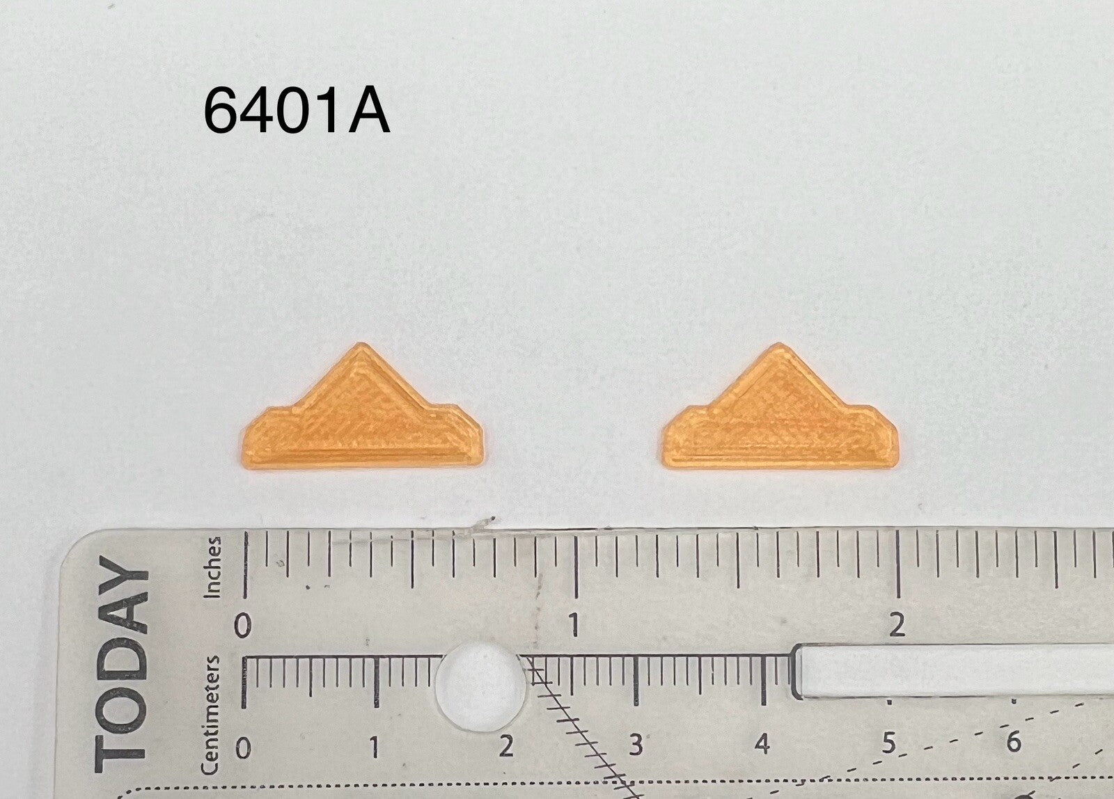 2-Pack 1/64 Scale Model Amber Federal Valor Lightbar Work Truck Security 6401A0