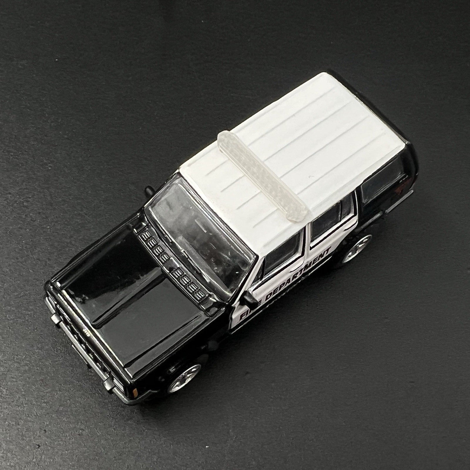 2 Pack 1/64 LED Style Narrow Lightbar For Greenlight Police Sheriff Fire EMS6