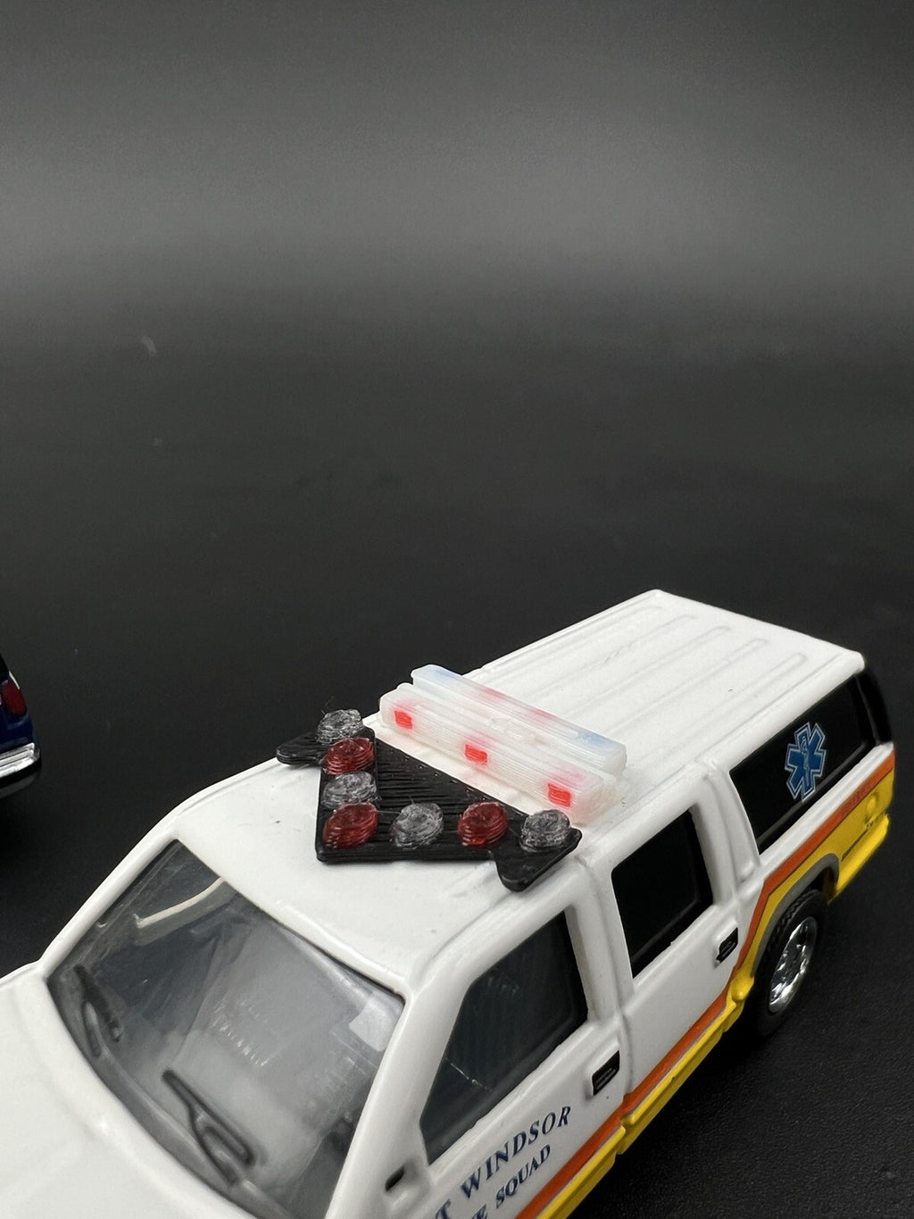 1/64 NYPD Highway Patrol (Down) High Riser Lightbar New York Police Sheriff3