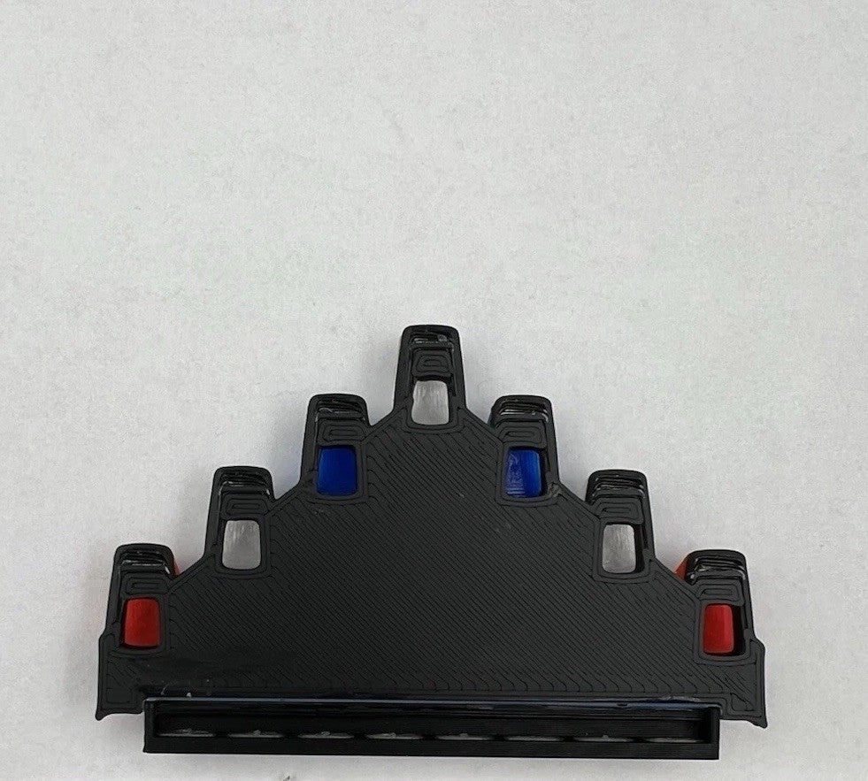 1/24 25 Scale Model LED Ready Blue Red Federal Vector Lightbar Police 2432 BR213