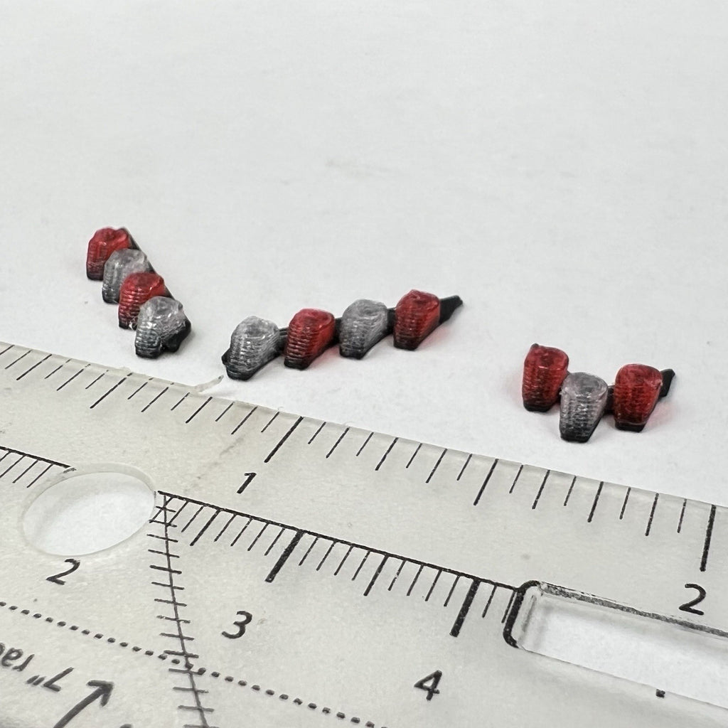 3 Pack 1/64 FDNY NYPD Split Vector Lightbar New York Fire Truck ESU Code 31