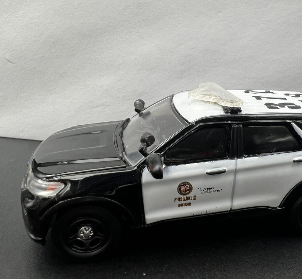 4-Pack 1/64 Scale Model Spotlights For Greenlight Fire Police Car SUV 64213