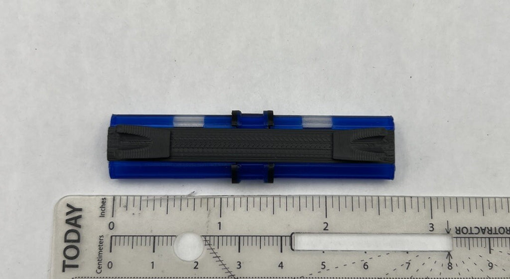 1/18 LED Ready Jetstrobe Jetstream Lightbar Blue Clear State Police Sheriff12