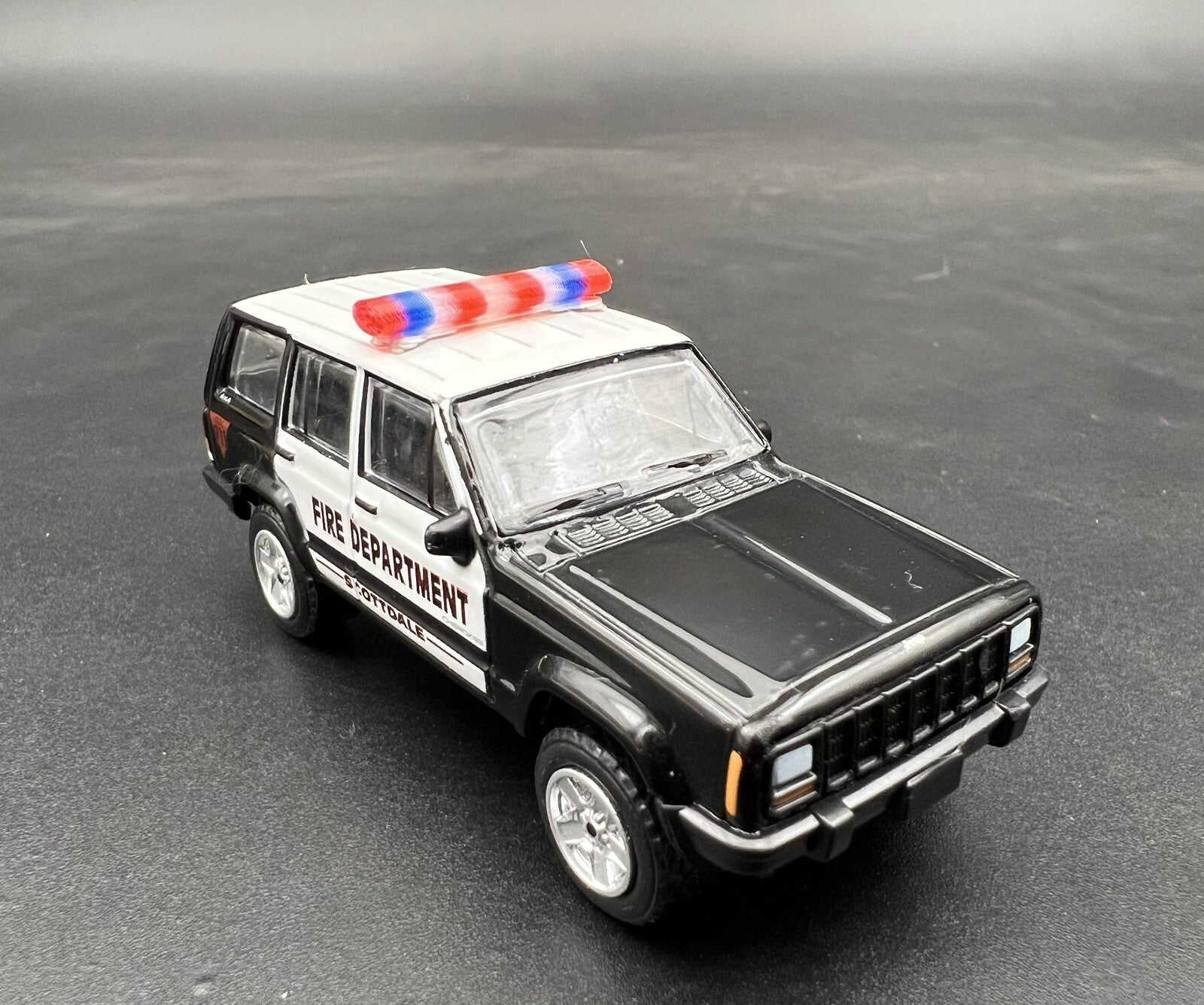 4 Pack 1/87 Blue Red Oklahoma Highway Patrol Aerodynic Lightbar Police4