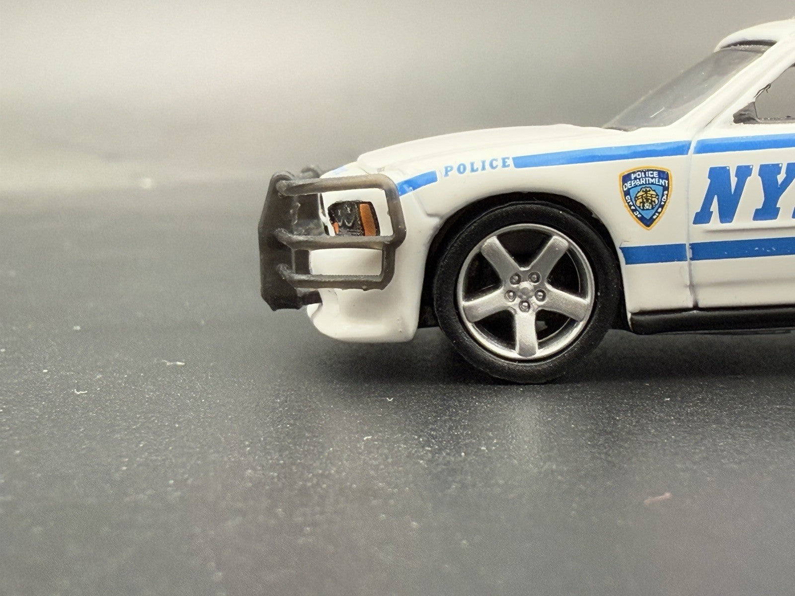 2 PACK 1/64 Go Rhino Wrap Around Push Bumper Pushbar Charger Police Greenlight5