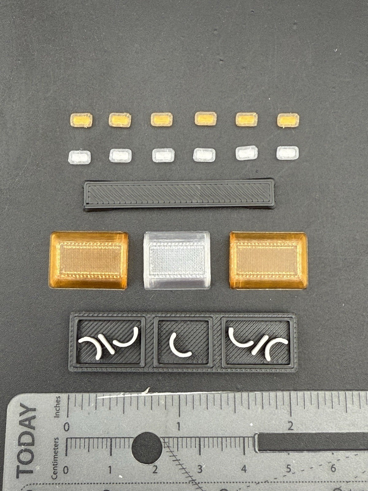 1/24 25 Scale Amber Clear Streethawk Lightbar Police 246413