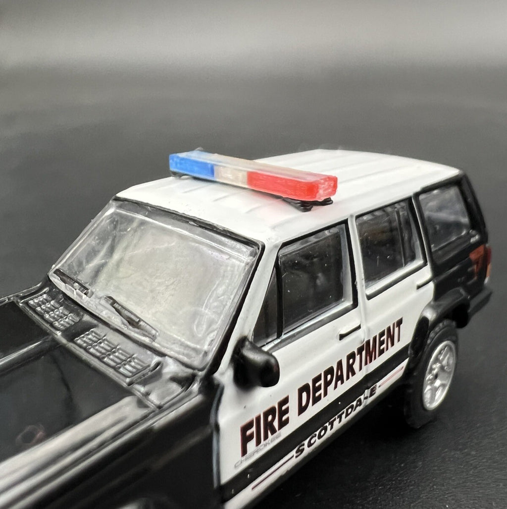 2 Pack 1/64 Scale Whelen Edge Lightbar Blue Red Police Highway Patrol 6409BR56