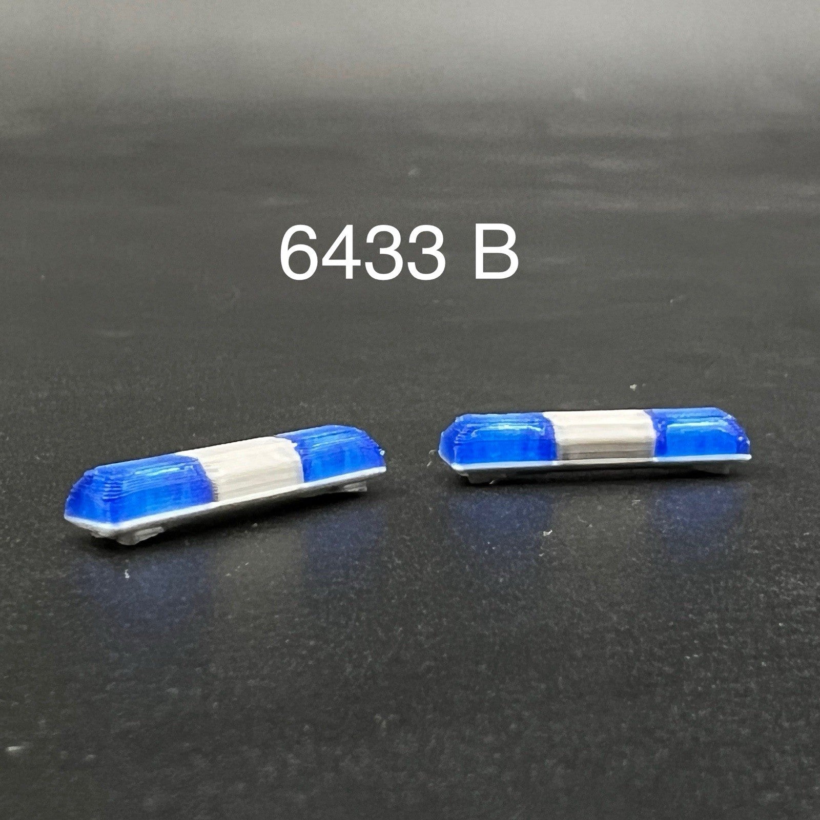 2 Pack 1/64 Smith Wesson 8000 8780 8880 8980 Lightbar Blue Fire Police Sheriff0