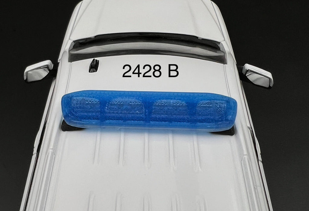 1/24 25 27 LED Ready nForce Blue Lightbar Sheriff Highway Patrol Chicago Police2