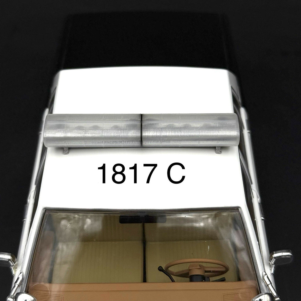 1/18 LED Ready AeroDynic Clear Lightbar Police Sheriff Fire EMS Ambulance0