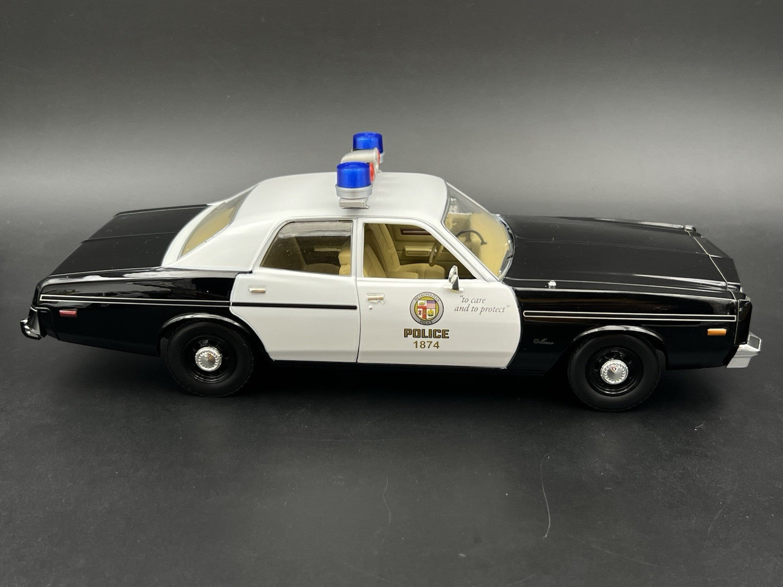 1/18 Blue Mars Skybolt Beacon Lightbar Siren Speaker Police Sheriff Fire7