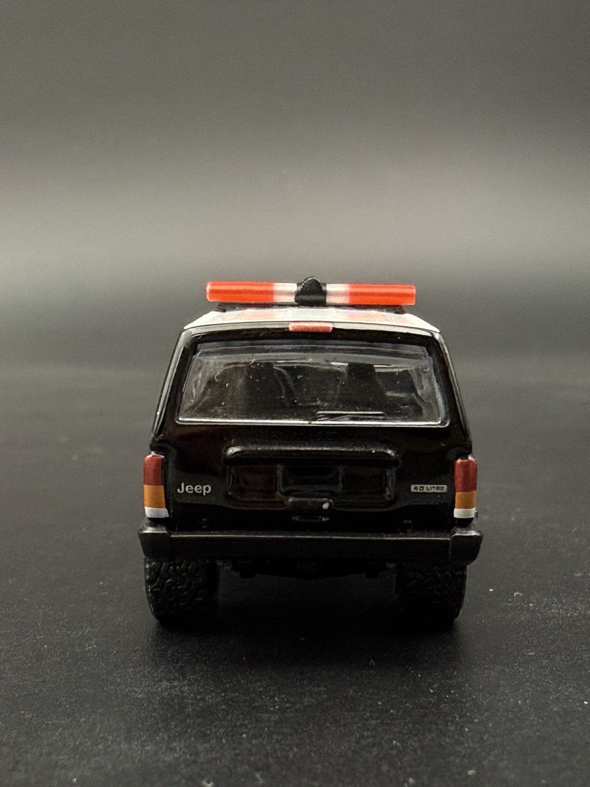 2-Pack 1/64 Scale Model Jetstream Jetsonic Red Lightbar Police Fire 6424R10