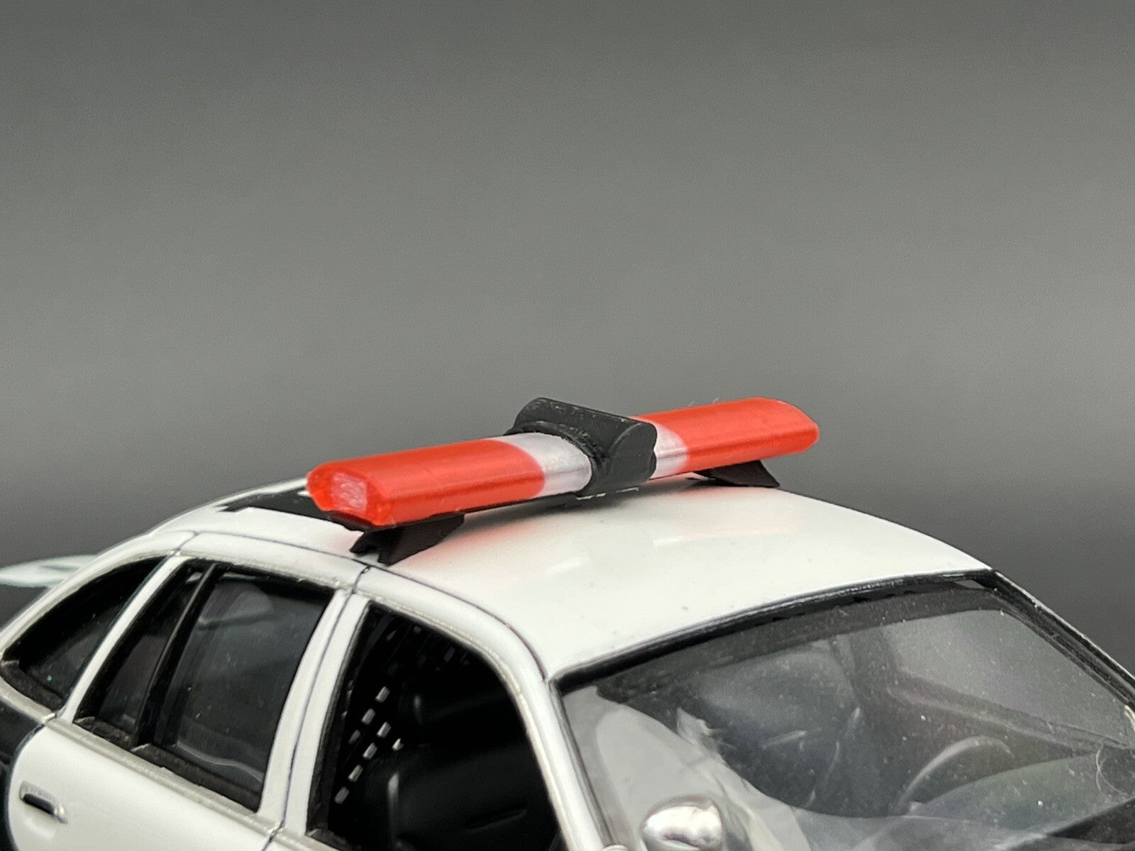 1/24 25 LED Ready Jetsonic Lightbar Red Clear Sheriff Highway Patrol Police Fire7