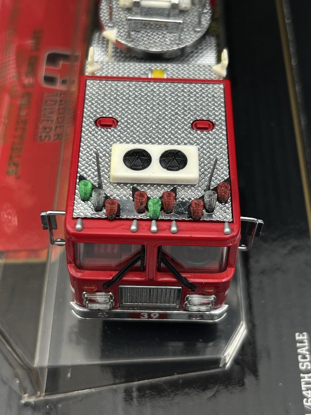 3 Pack 1/64 Chicago Fire CFD Green Red Split Vector Lightbar Truck Engine Code 33