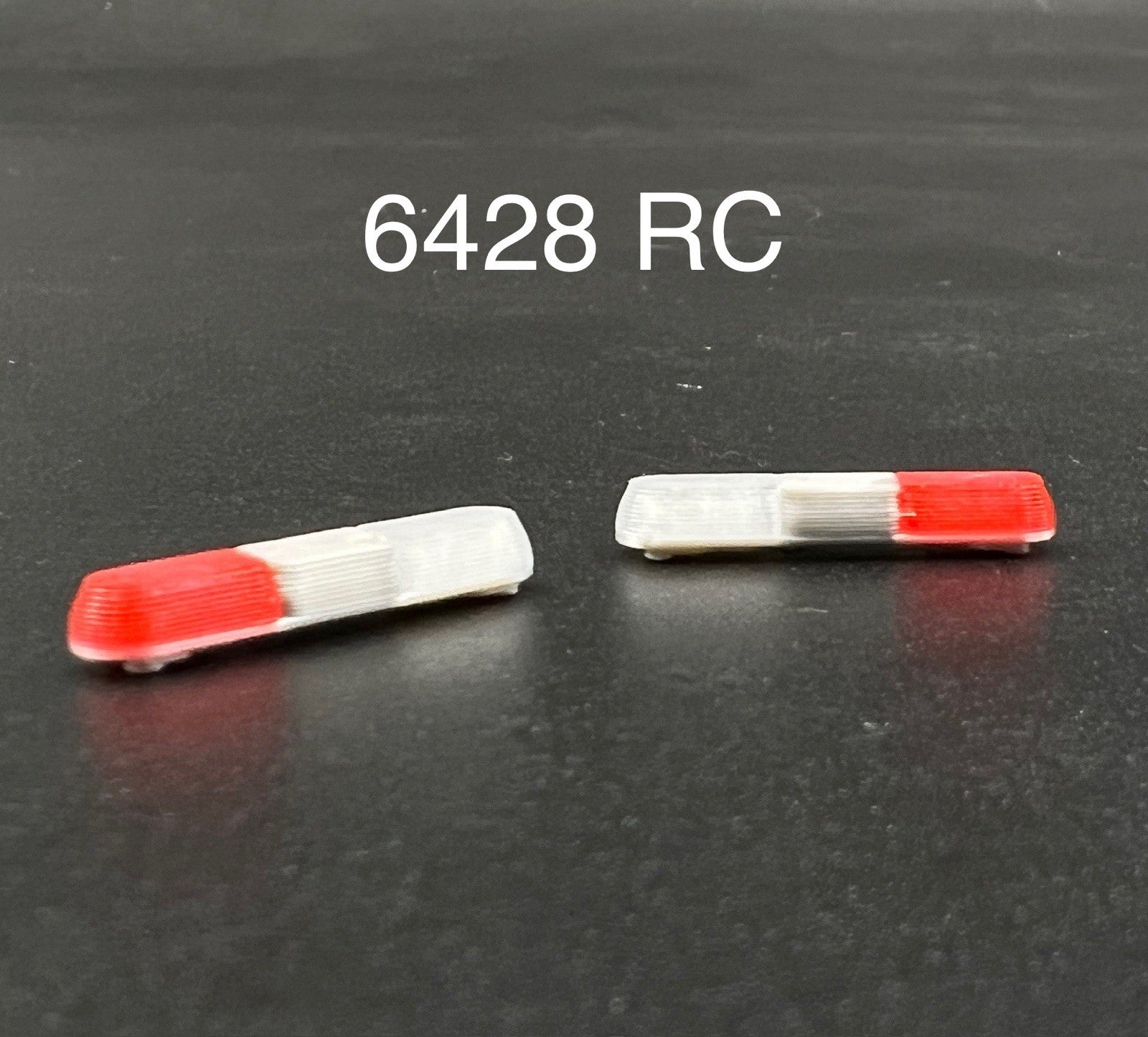 2 Pack 1/64 80H 90H 8000 Lightbar Red Clear Fire EMS Police Car Truck Ambulance0