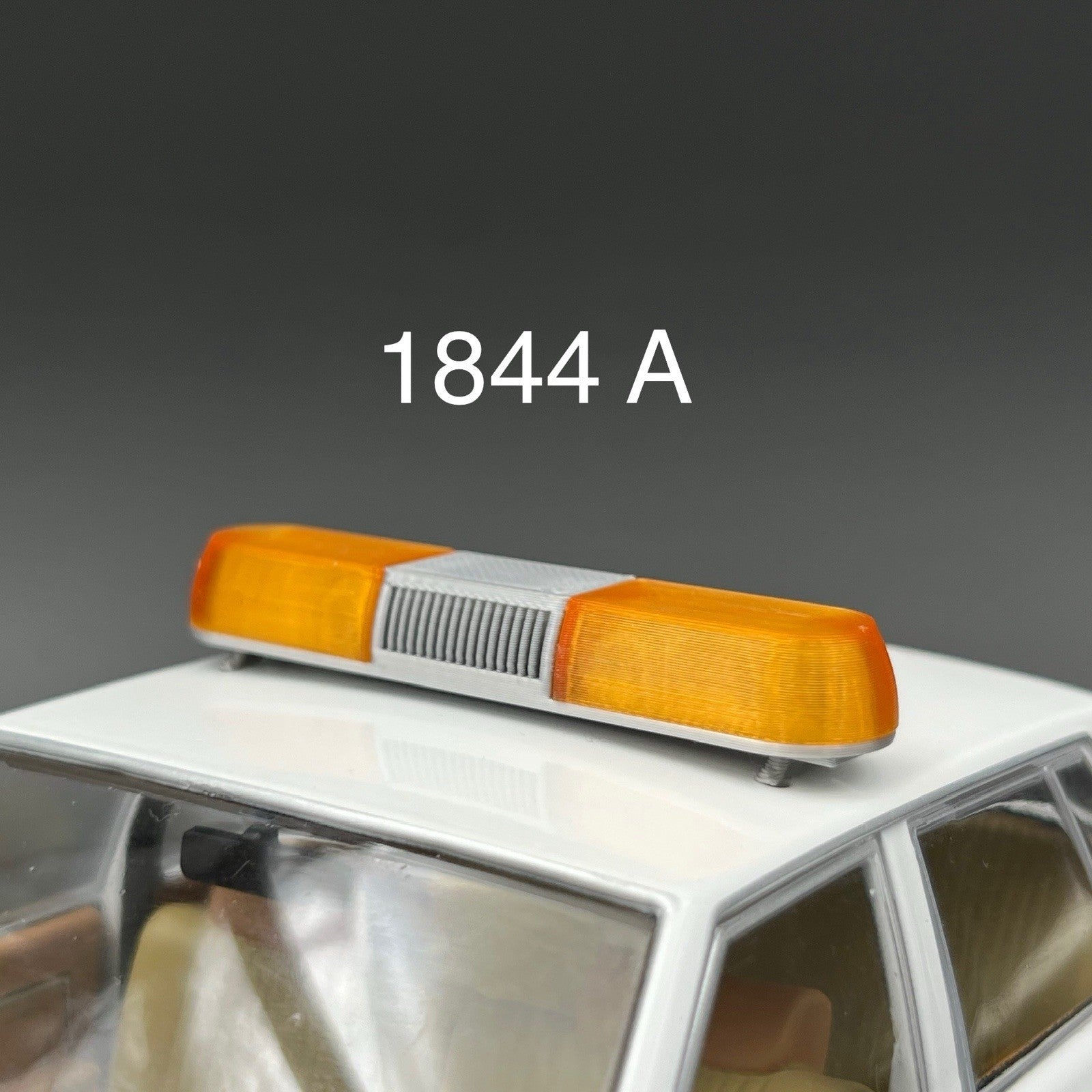 1/18 Amber Whelen 80H 90H 8000 Lightbar Police Security Park Patrol Work Truck0