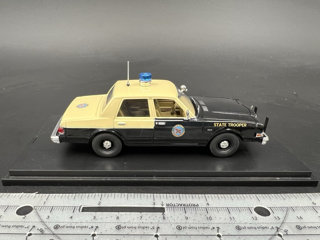 1/43 Florida Highway Patrol Police Dodge Diplomat First Response Trooper O Scale4