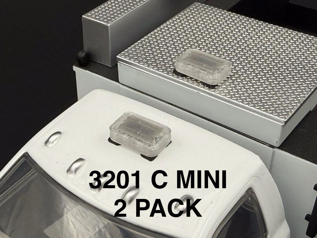 2 Pack 1/32 34 Scale Whelen Edge Mini Clear Lightbar First Gear Tow Truck 3201CM0