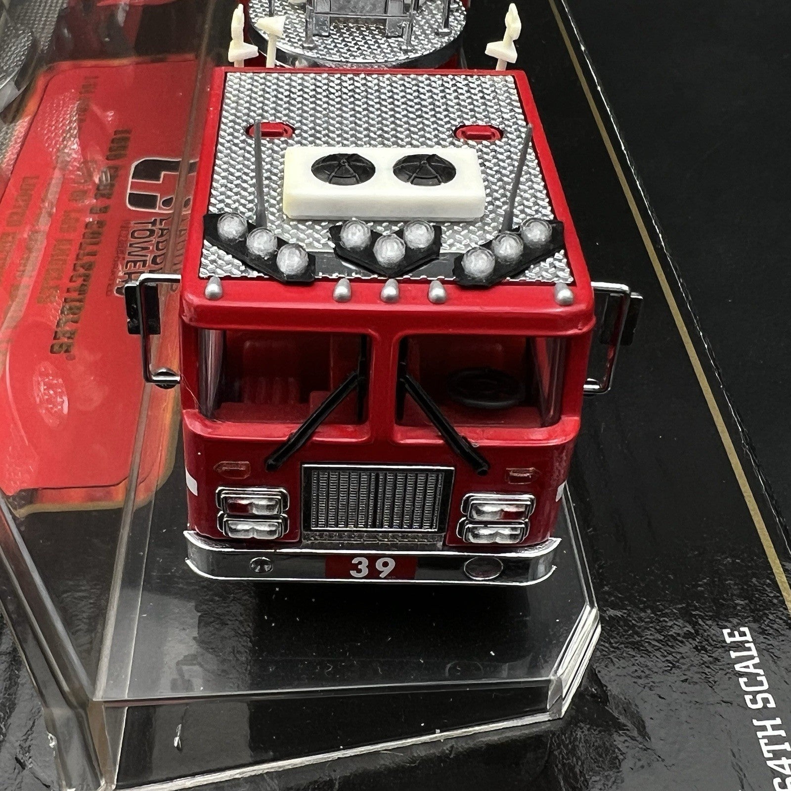3 Pack 1/64 Clear Split Vision SLR Lightbar Fire Truck Ladder Code 3 Kitbash5
