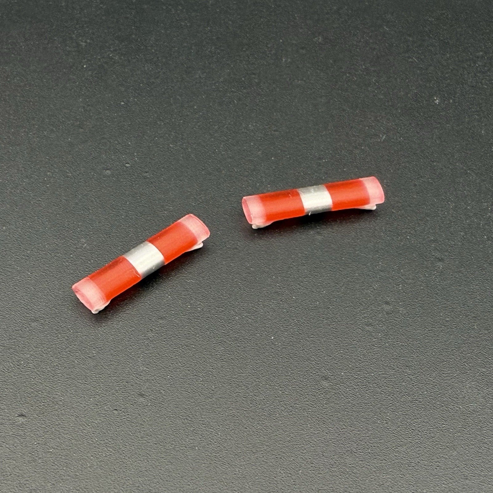 2 Pack 1/64 Clear Red Chrome NYSP Aerodynic Lightbar New York State Police9