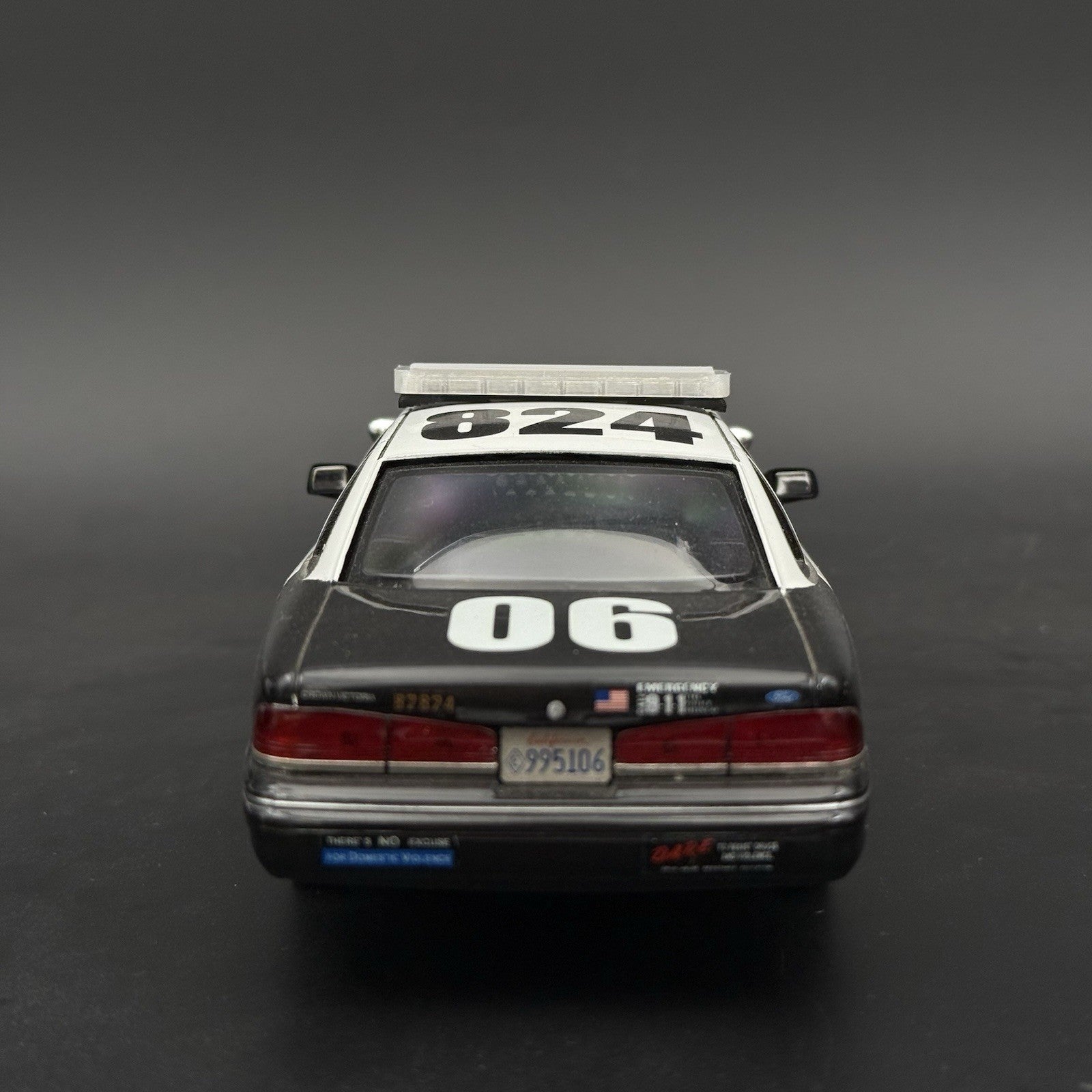 1/24 LED Compatible Clear Whelen Edge Freedom Lightbar Police Sheriff Fire EMS22