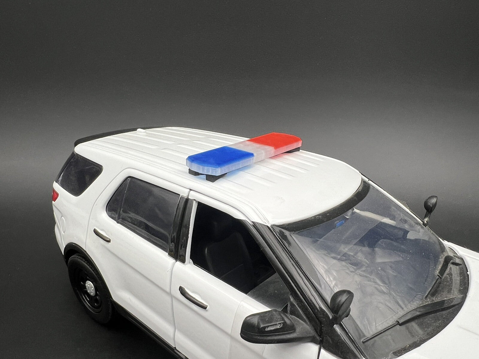 1/18 Scale Model PCB Compatible Code 3 2700 Lightbar Blue Red Police 1813PCBBCR9