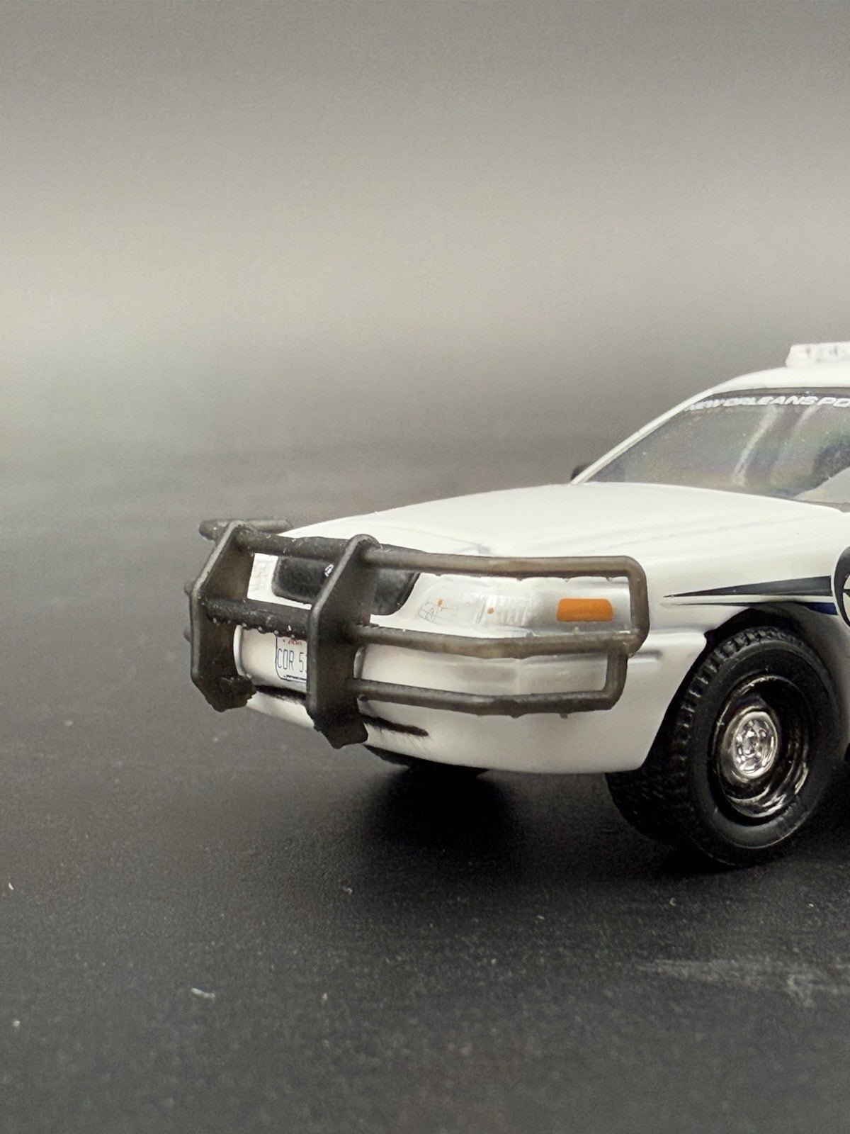 2 PACK 1/64 Scale Go Rhino Wrap Around Push Bumper Pushbar For Crown Vic Police12