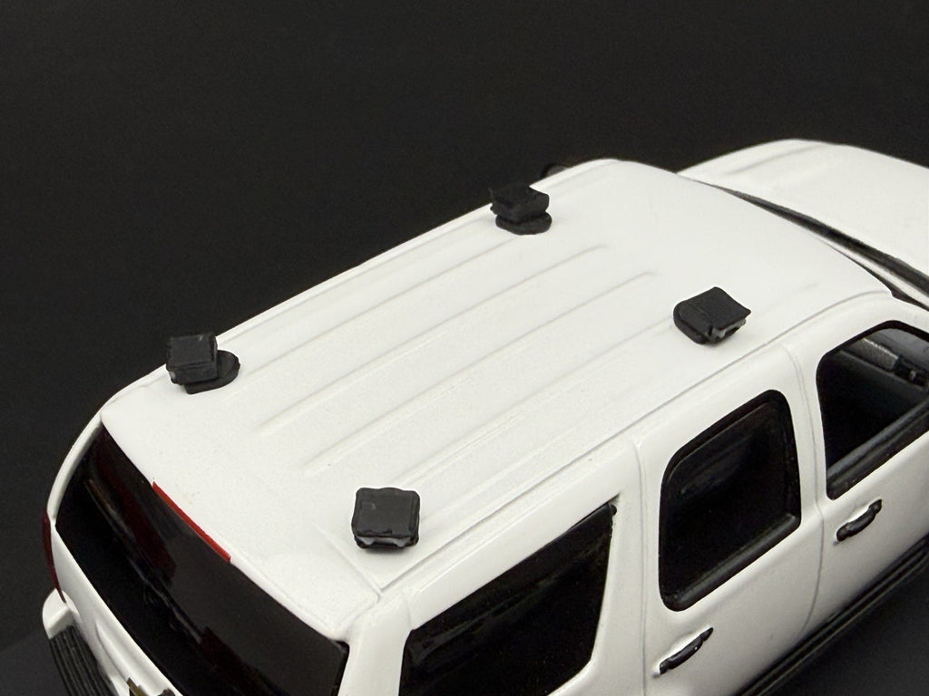 4-Pack 1/43 Scale Model ALPR License Plate Reader Police Car SUV 43422